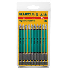 KRAFTOOL Optimum, PH2, 100 мм, 10 шт, биты (26122-2-100-10)
