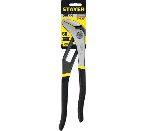 STAYER Quick-L, 270 мм, переставные клещи, Professional (22370) купить  в Сочи