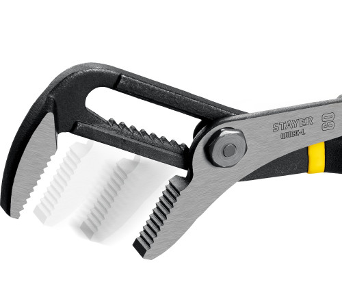 STAYER Quick-L, 270 мм, переставные клещи, Professional (22370) купить  в Сочи
