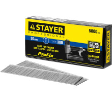 STAYER тип 18GA (47/300/F), 30 мм, 5000 шт, гвозди для нейлера, Professional (31530-30)