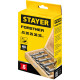 STAYER Forstner, 5 шт: 15-20-25-30-35 мм, набор сверл Форстнера по дереву, ДСП (29985-H5) купить в Сочи