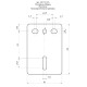 STAYER MAXPull, 0.5 т, 8 м, ручная барабанная тросовая лебедка (43112-0.5) купить в Сочи