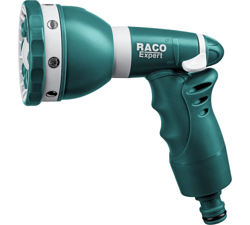 RACO 484C, 8 режимов, пластиковый с TPR, поливочный пистолет (4255-55/484C) купить  в Сочи