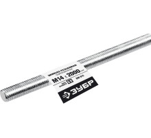 ЗУБР DIN 975, кл. пр. 6.8, М14 x 2000 мм, резьбовая шпилька, 1 шт, Профессионал (30336-14-2)