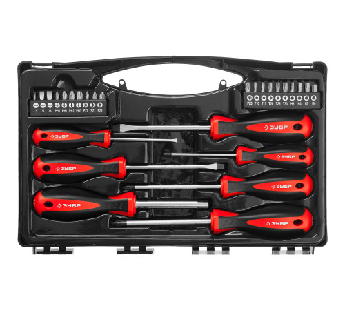 ЗУБР Универсал-27, 27 предм., набор отверток с насадками (25027) купить  в Сочи