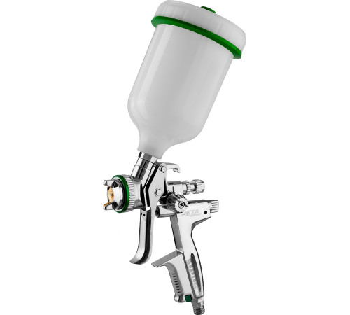 KRAFTOOL JETA 4000, HVLP, 1.3 мм, пневматический краскопульт с верхним бачком (06555-1.3) купить  в Сочи
