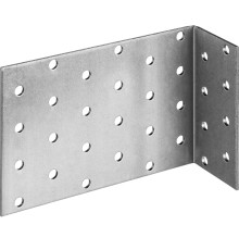 ЗУБР УКА-2.0, 80 x 120 x 40 x 2 мм, анкерный крепежный уголок (310226-080-120)