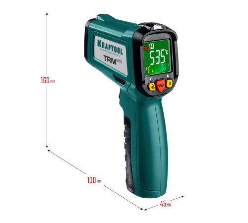 KRAFTOOL TRM-550, -50° +550°С, пирометр инфракрасный (45705-550) купить в Сочи KRAFTOOL TRM-550, -50° +550°С, пирометр инфракрасный (45705-550) купить в Сочи
