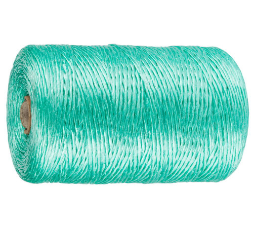 ЗУБР d 1.8 мм, 500 м, 1200 текс, 50 кгс, зеленый, полипропиленовый шпагат (50033-500) купить  в Сочи