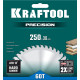 KRAFTOOL Precision, 250 х 30 мм, 60Т, пильный диск по дереву (36952-250-30) купить в Сочи