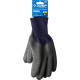 ЗУБР СИБИРЬ, L-XL, двухслойные акриловые перчатки, вспененное латексное покрытие, полный облив, утеплённые, Профессионал (11466-XL) купить  в Сочи