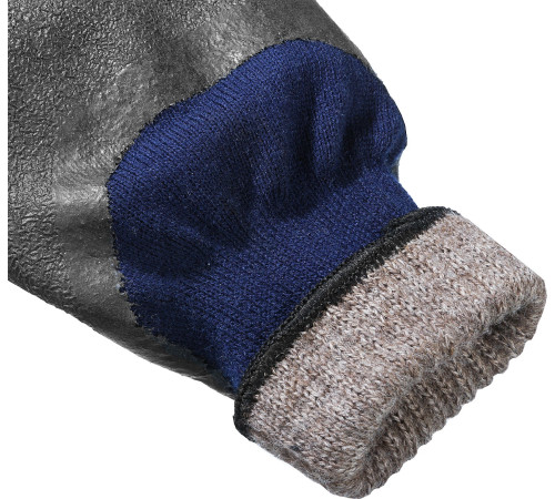 ЗУБР СИБИРЬ, L-XL, двухслойные акриловые перчатки, вспененное латексное покрытие, полный облив, утеплённые, Профессионал (11466-XL) купить  в Сочи