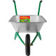 GRINDA GB-1, 80 л, 100 кг, одноколесная, садовая тачка (422399) купить в Сочи