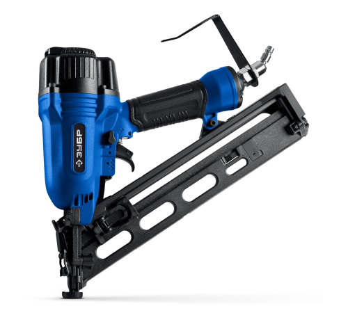 ЗУБР DA34-64, пневматический финишный нейлер для реечных гвоздей ЗУБР 15Ga, DA34 (32-64 мм), Профессионал (31926) купить  в Сочи