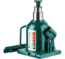 KRAFTOOL DOUBLE RAM, 10 т, 170 - 430 мм, с увеличенным подъемом, двухштоковый бутылочный домкрат (43463-10)