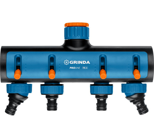 GRINDA TS-4, 3/4″ - 1″, четырехканальный, с внутренней резьбой, поливочные распределители, PROLine (8-426313) купить  в Сочи