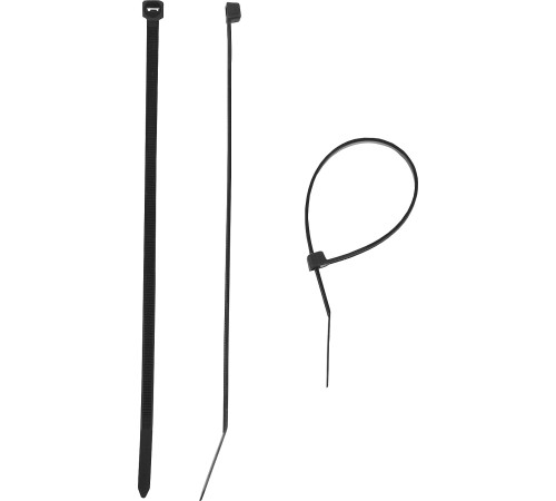 ЗУБР КС-Ч1, 4.8 x 400 мм, нейлон РА66, 100 шт, черные, кабельные стяжки, Профессионал (309030-48-400) купить  в Сочи