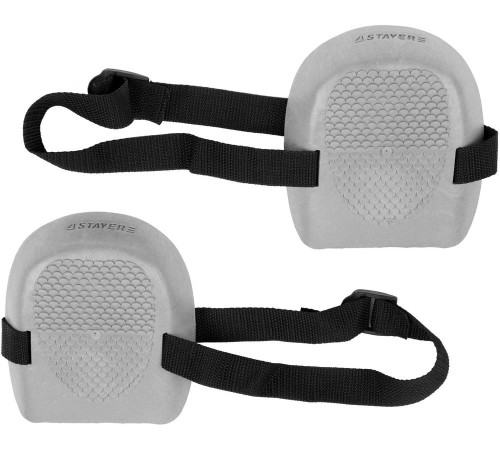 STAYER STANDARD ПВХ толщиной 5мм, противоскользящая поверхность, наколенники защитные (11193) купить  в Сочи