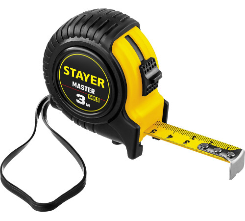 STAYER 3 м х 16 мм, рулетка (34025-03) купить  в Сочи
