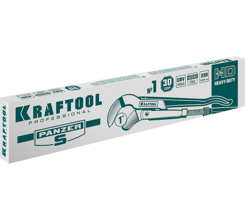 KRAFTOOL PANZER-S, №1, 1″, 330 мм, трубный ключ с изогнутыми губками (2733-10) купить в Сочи KRAFTOOL PANZER-S, №1, 1″, 330 мм, трубный ключ с изогнутыми губками (2733-10) купить в Сочи