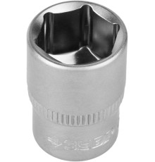 ЗУБР FLANK, 1/4″, 12 мм, торцовая головка (27715-12)