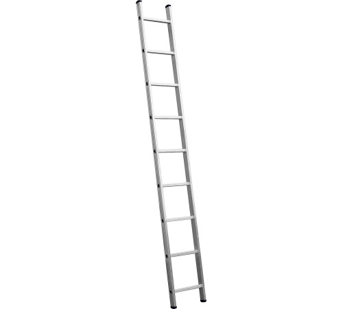 СИБИН 9 ступеней, высота 251 см, односекционная, алюминиевая, приставная лестница (38834-09) купить  в Сочи