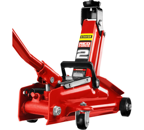 STAYER R-28 RED FORCE, 2 т, 130 - 350 мм, подкатной домкрат для легковых а/м, Professional (43153-2) купить в Сочи STAYER R-28 RED FORCE, 2 т, 130 - 350 мм, подкатной домкрат для легковых а/м, Professional (43153-2) купить в Сочи