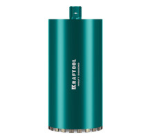 KRAFTOOL DIAMOND 200 мм (450 мм, 1 1/4″, лазерная сварка сегментов), Алмазная Коронка по железобетону (29825-200)