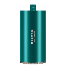 KRAFTOOL DIAMOND 200 мм (450 мм, 1 1/4″, лазерная сварка сегментов), Алмазная Коронка по железобетону (29825-200)