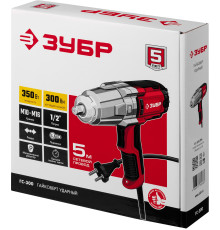 ЗУБР 300 Н·м, 350 Вт, ударный гайковерт (ГС-300)