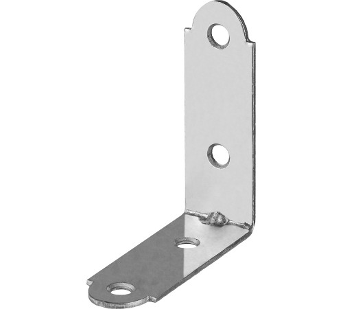 ЗУБР УМ-1.5, 40 x 40 x 17 x 1.5 мм, белый цинк, узкий мебельный уголок (31032-40) купить  в Сочи