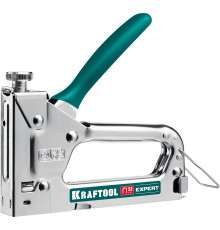 KRAFTOOL Expert-53, тип 53 (A/10/JT21) 23GA (4 - 14 мм), стальной компактный степлер (3187)