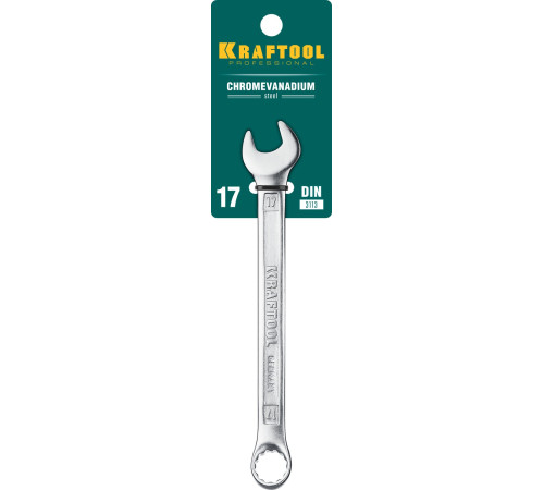 KRAFTOOL 17 мм, комбинированный гаечный ключ (27079-17) купить  в Сочи