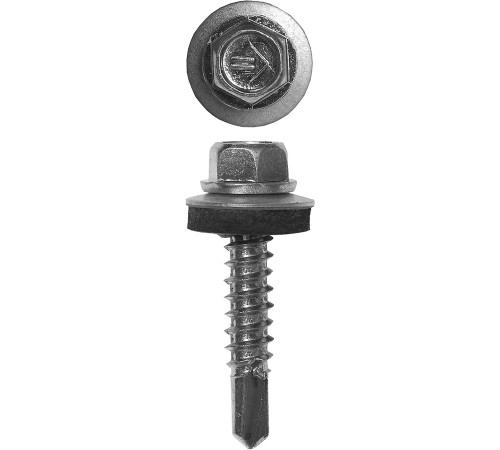 ЗУБР СКМ, 25 х 5.5 мм, цинк, 1800 шт, кровельный саморез, Профессионал (4-300310-55-025) купить  в Сочи