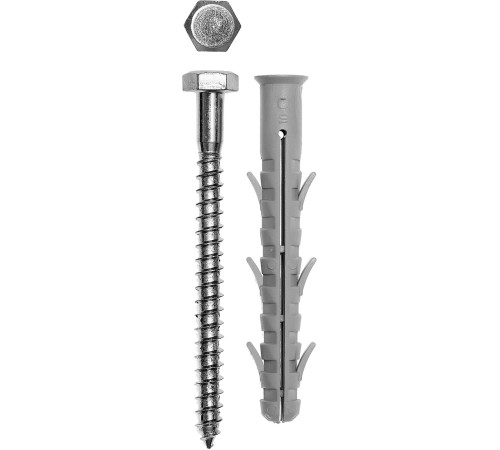 ЗУБР 10 х 160 мм, нейлон/цинк, 50 шт, фасадный дюбель, Профессионал (4-301475-10-160) купить  в Сочи