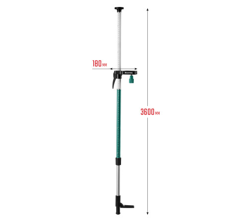 KRAFTOOL ТР 36, элевационная распорная наборная штанга-штатив с треногой (34823) купить  в Сочи
