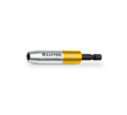 KRAFTOOL FIX-TORQ 2.0 Нм динамометрический адаптер для бит (64035-2.0) купить в Сочи KRAFTOOL FIX-TORQ 2.0 Нм динамометрический адаптер для бит (64035-2.0) купить в Сочи