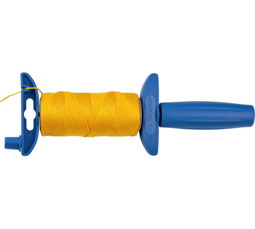 ЗУБР 50 м, желтый, нейлоновый шнур для строительных работ (06410-50) купить  в Сочи