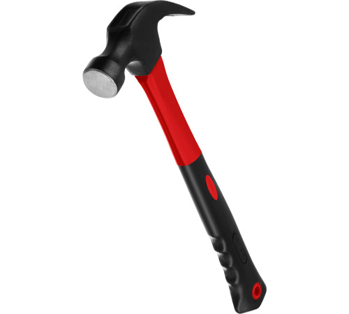 MIRAX 225 г, молоток-гвоздодёр столярный с фиберглассовой рукояткой (20231-225) купить  в Сочи