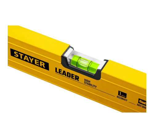 STAYER LEADER, 1200 мм, усиленный профиль, уровень с поворотным глазком (3466-120) купить в Сочи STAYER LEADER, 1200 мм, усиленный профиль, уровень с поворотным глазком (3466-120) купить в Сочи