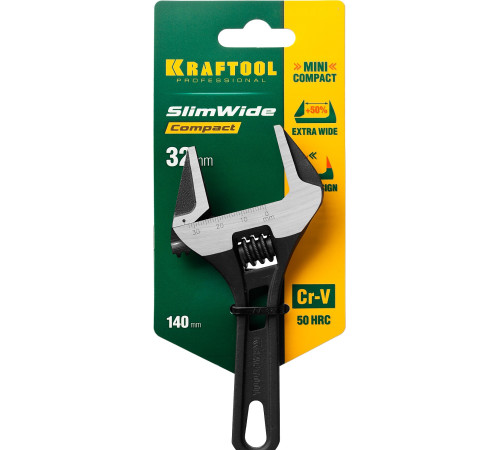 KRAFTOOL SlimWide Compact, 140/33 мм, разводной ключ (27266-20) купить в Сочи KRAFTOOL SlimWide Compact, 140/33 мм, разводной ключ (27266-20) купить в Сочи