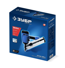 ЗУБР SN34-90A, пневматический нейлер для реечных гвоздей ЗУБР SN34/D34 (50-90 мм), Профессионал (31925)