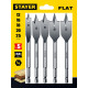 STAYER Flat, 5 шт: 12-16-18-20-25 мм, набор перовых сверл по дереву (2950-H5) купить в Сочи
