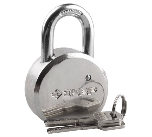 ЗУБР 55 мм, навесной замок (37271-55) купить  в Сочи