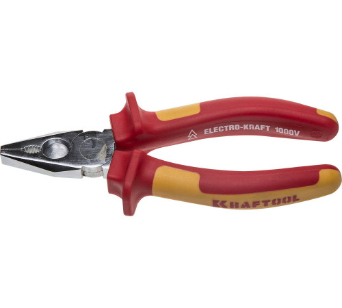 KRAFTOOL Electro-Kraft, 160 мм, комбинированные плоскогубцы (2202-1-16) купить  в Сочи