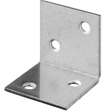 ЗУБР УМШ-1.5, 30 x 30 x 30 x 1.5 мм, белый цинк, широкий мебельный уголок (31034-30)