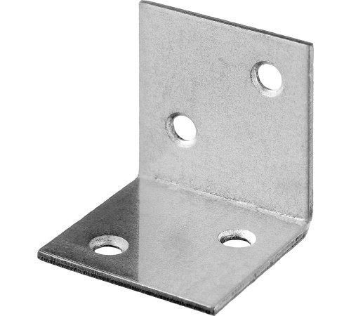 ЗУБР УМШ-1.5, 30 x 30 x 30 x 1.5 мм, белый цинк, широкий мебельный уголок (31034-30) купить  в Сочи