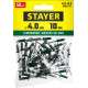 STAYER Color-FIX, 4.0 х 10 мм, зеленый насыщенный, 50 шт, алюминиевые заклепки, Professional (3125-40-6005) купить в Сочи
