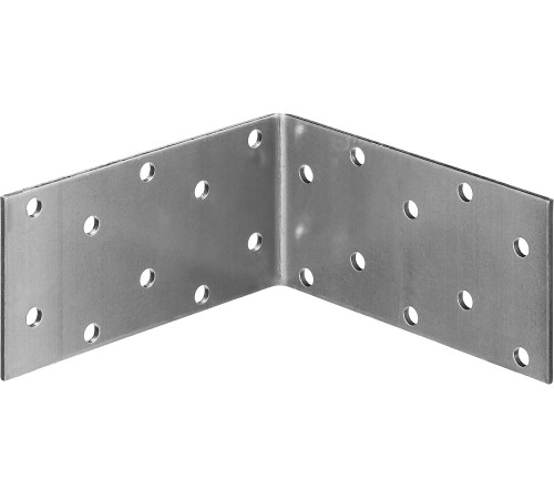 ЗУБР УКР-2.0, 50 x 100 x 100 x 2 мм, цинк, равносторонний крепежный уголок (310206-050-100) купить  в Сочи