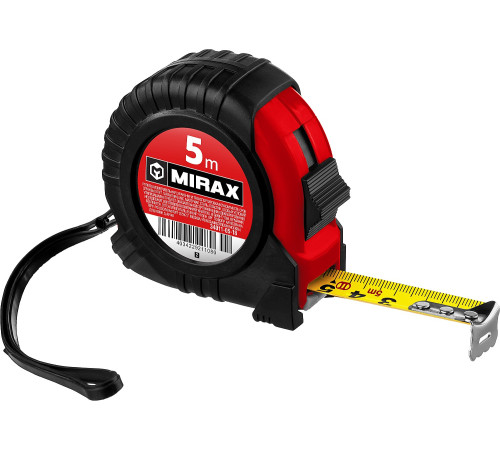 MIRAX Rubber, 5 м х 18 мм, рулетка (34011-05-18) купить  в Сочи